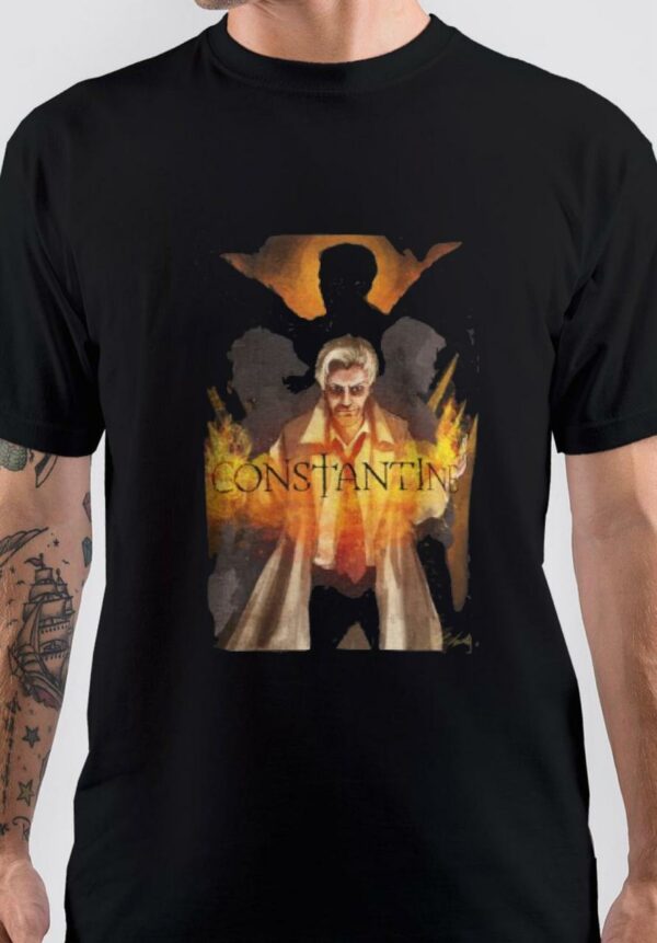 John Constantine Black T-Shirt