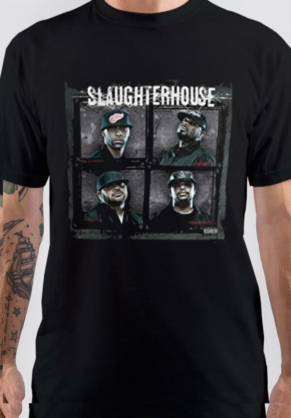 Slaughterhouse Hip Hop Black T-Shirt