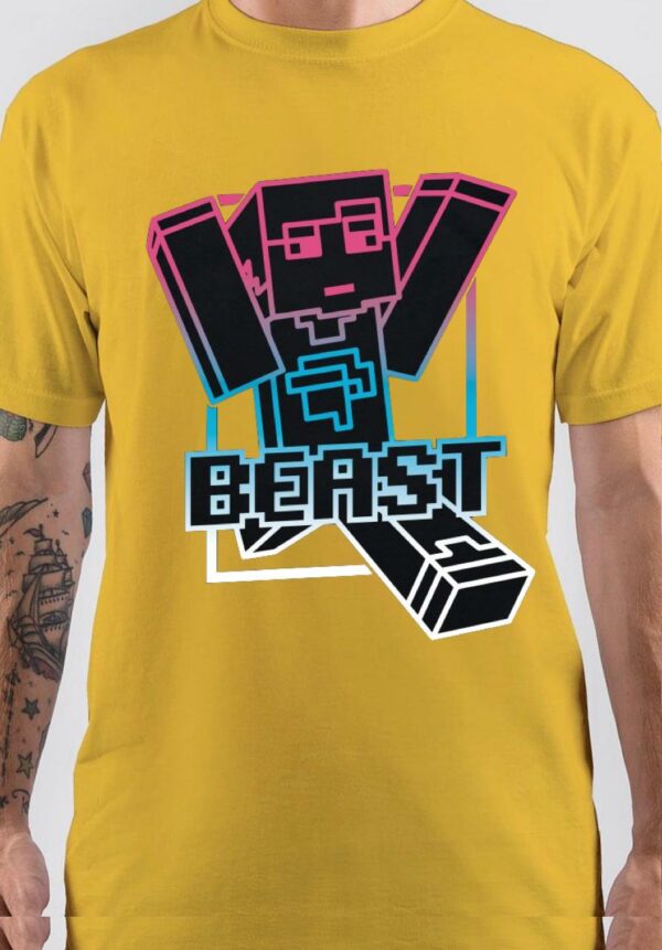 mr beast yellow tshirt