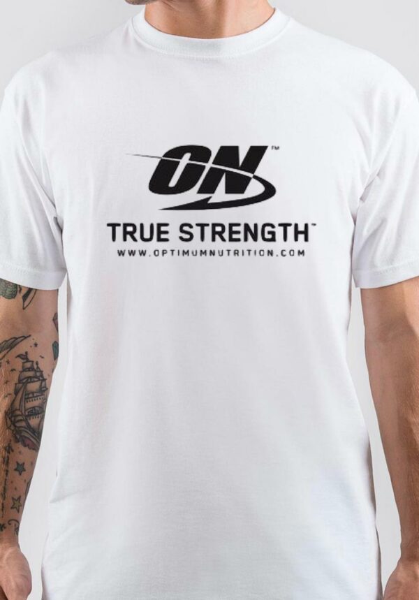 Optimum Nutrition White T-Shirt