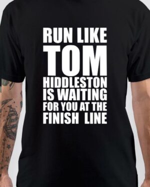 Tom Hiddleston Black TShirt