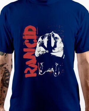 Rancid blue tshirt