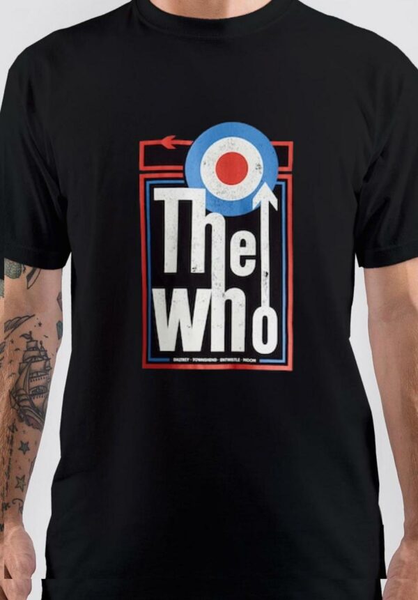 The Who Black T-Shirt