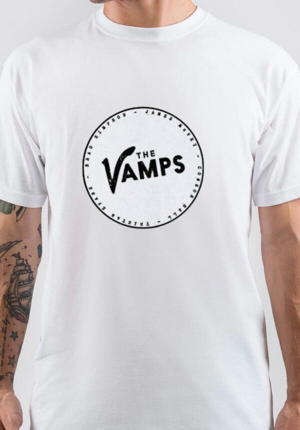The Vamps White T-Shirt