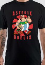Asterix Black T-Shirt