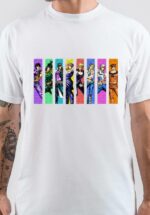 Jojo Bizarre Adventure White T-Shirt