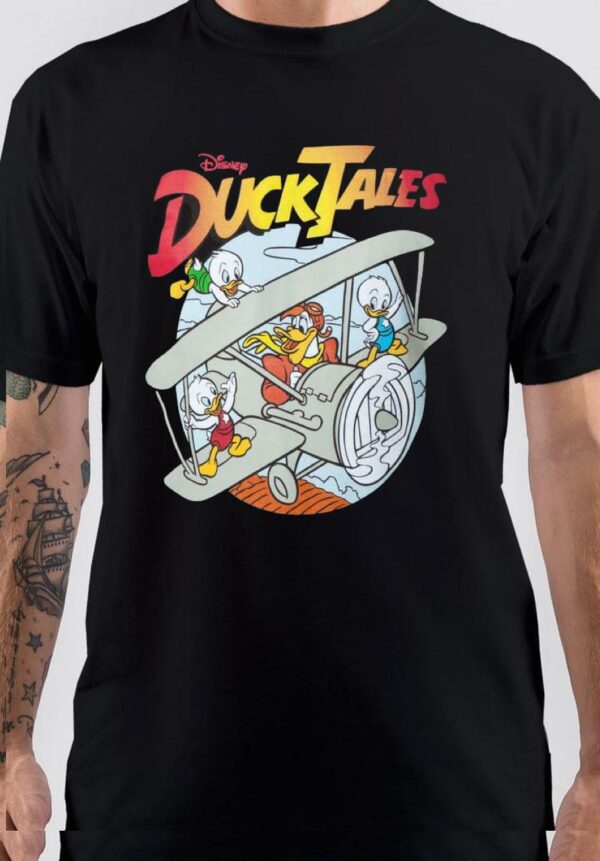 Ducktales Black T-Shirt