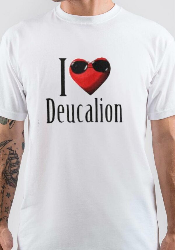 Deucalion White T-Shirt