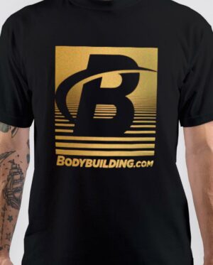 Bodybuilding Black T-Shirt