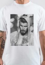 David Beckham White T-Shirt