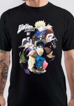 Jojo Bizarre Adventure Black T-Shirt