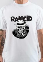 rancid white tshirt