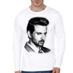 Hrithik roshan Portrait Full Sleeves Tshirt