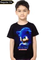 Sonic The Hedgehog Black T-Shirt