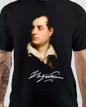 Lord Byron Black TShirt