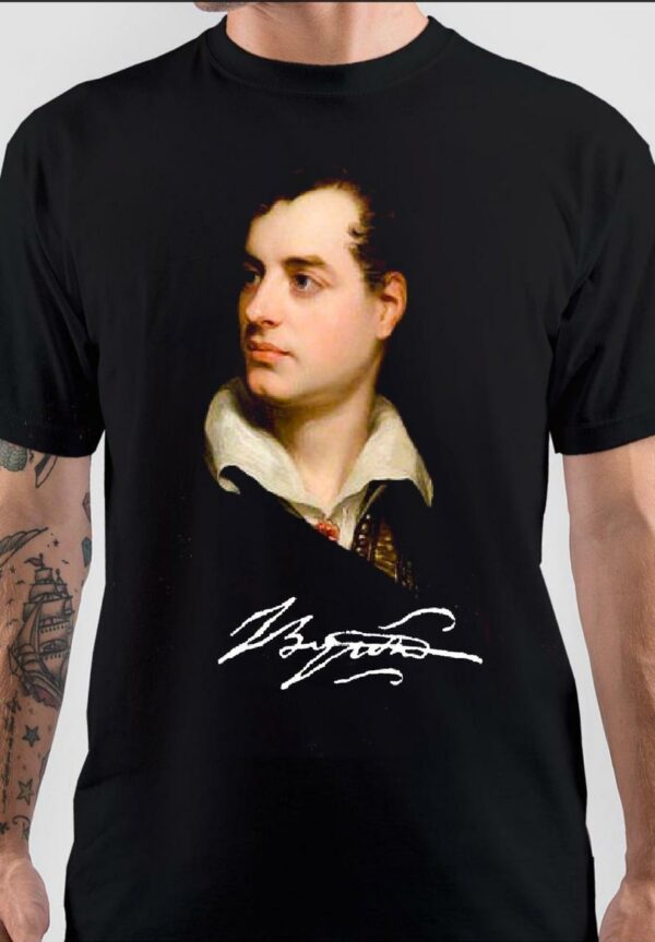 Lord Byron Black TShirt