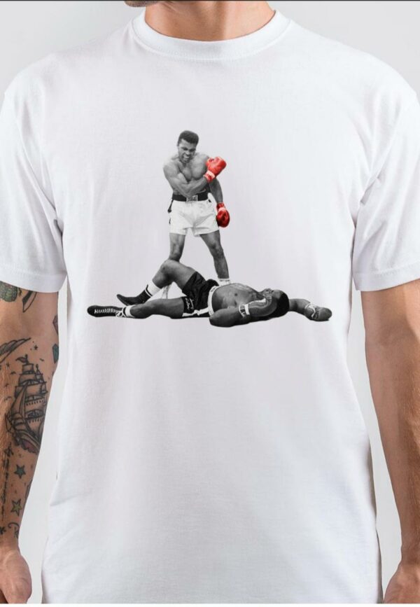 muhammad Ali White T-Shirt