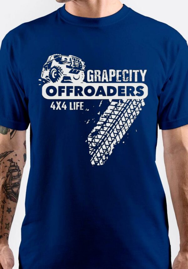 Grapecity Offroaders blue T-Shirt