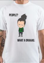 Shikamaru White T-Shirt