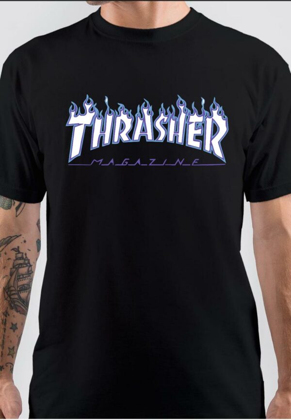 Thrashers Magazines Black T-Shirt