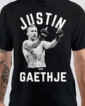Justin Gaethje Black T-Shirt