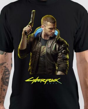 Cyberpunk2077 Black T-Shirt