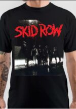 skid row new jersey 1986  Black T-Shirt