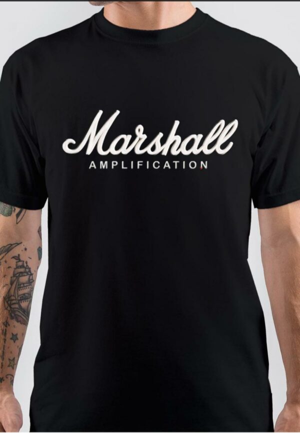 Marshall Amplification Black T-Shirt