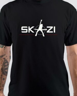 Skazi Band personalised Black T-Shirt