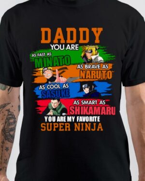 Naruto Black T-shirt