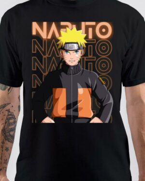 Naruto Black T-Shirt