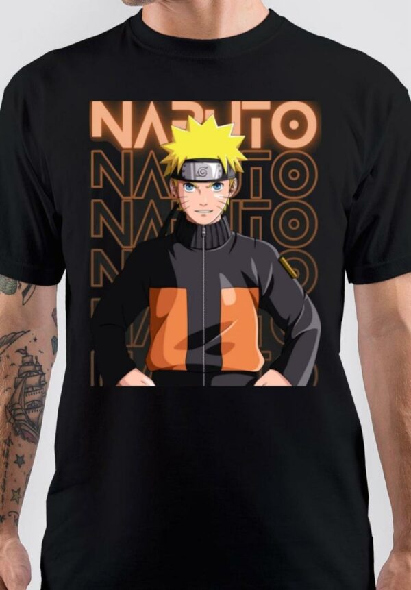 Naruto Black T-Shirt