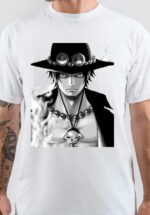 One Piece Ace X White T-Shirt