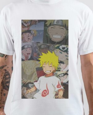 Naruto White T-Shirt