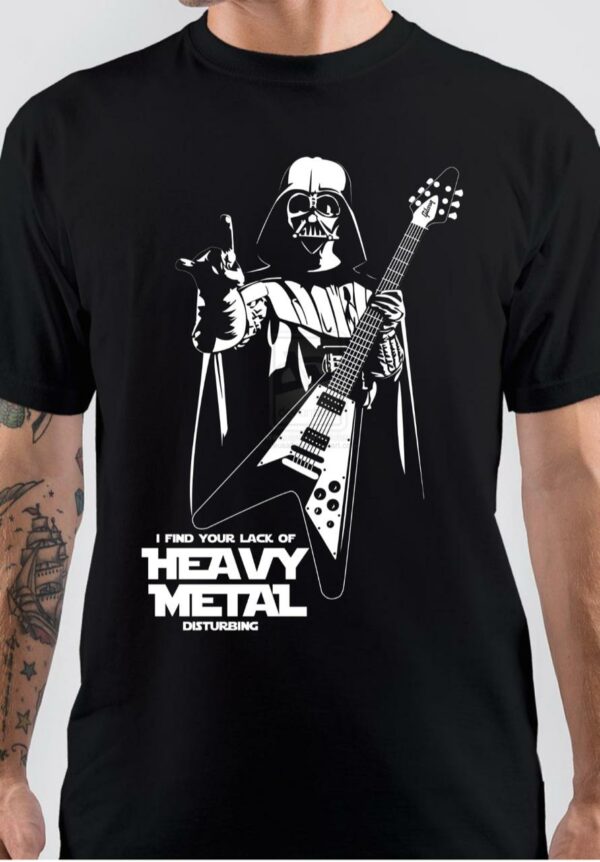 Darth Vader Heavy Metal T-Shirt