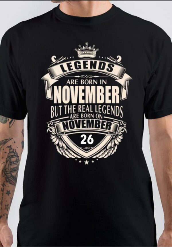 Legends Are Born On November 26