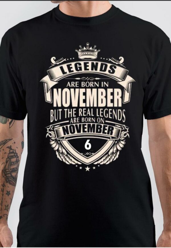 Legends Are Born On November 6