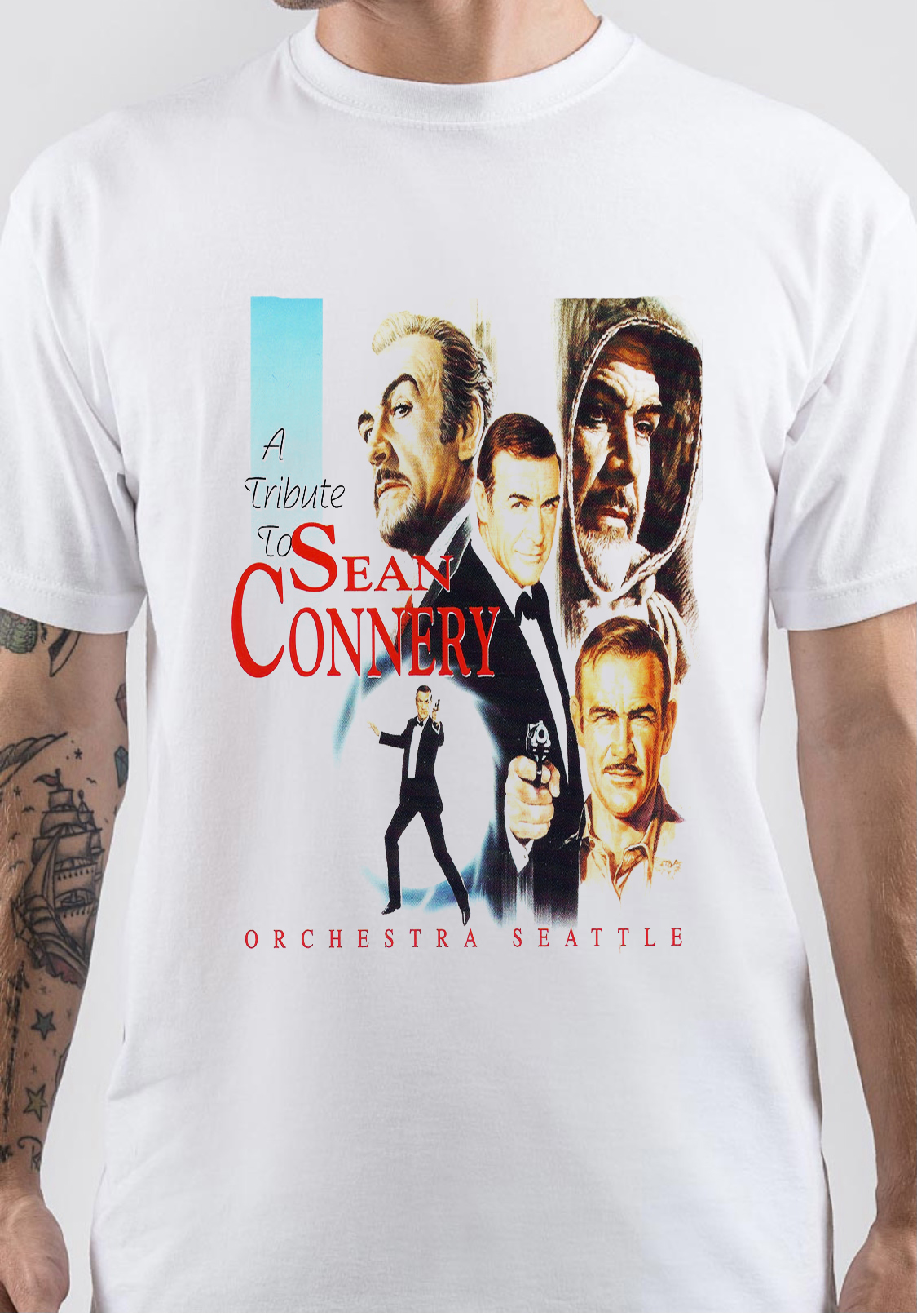 Sean Connery T-Shirt And Merchandise