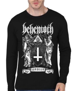 The Satanist Behemoth Full Sleeve T-Shirt