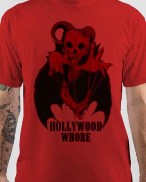 MGK Hollywood whore Red T-Shirt