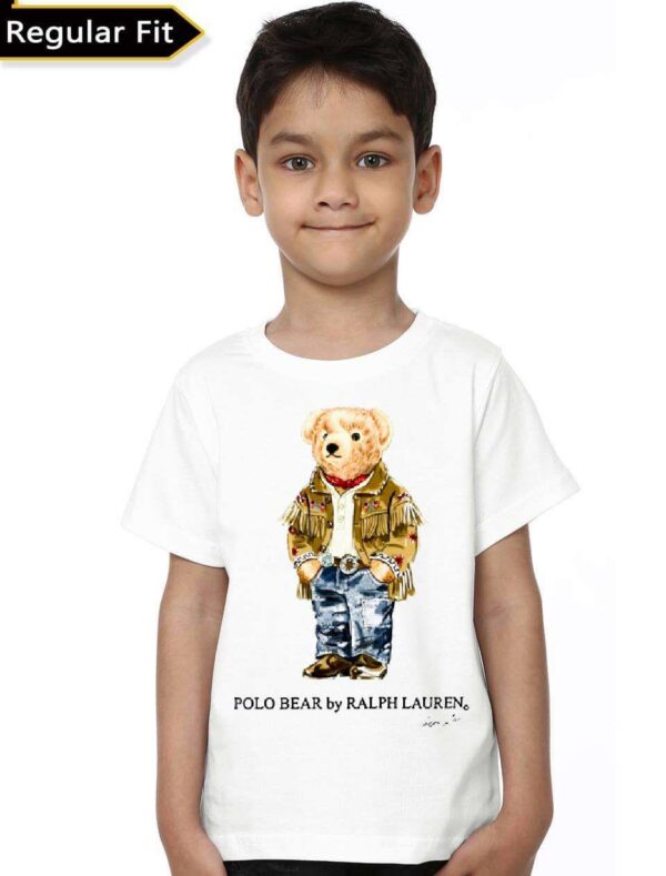 Polar bear by Ralph Lauren Kids White T-Shirt