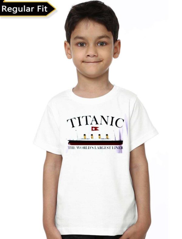 Titanic White Kids T-Shirt
