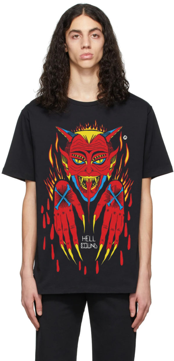 Bound Hell Oversized Drop T-Shirt