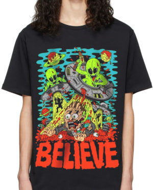 Exist Aliens Oversized Drop T-Shirt