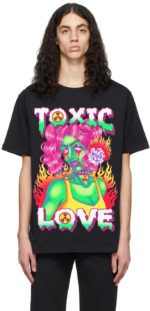Love Toxic Oversized Drop T-Shirt