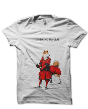 Shiba Inu Samurai T-Shirt