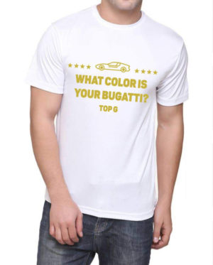 What Color Is Your Bugatti T-Shirt