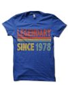 Legendary Since 1978 Legend 1978 Vintage 78s 1978 Shirt 1978 Gift For Men Women Born In 1978 Royal Blue T-Shirt