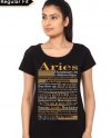 Aries Girls Black Top