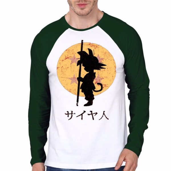 Goku Raglan Sleeves T-Shirt - Image 2